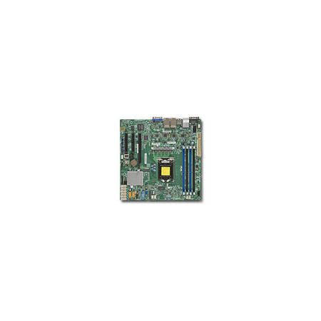 SUPERMICRO X11SSH-LN4F-O LGA1151/Intel C236/DDR4/SATA3&USB3.0/V&4GbE/MicroATX MBD-X11SSH-LN4F-O